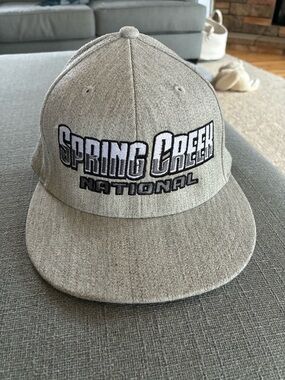 Spring Creek National Grey Snapback Hat